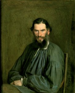 Portret hrabiego Lwa Nikołajewicza Tołstoja (1828-1910) 1873